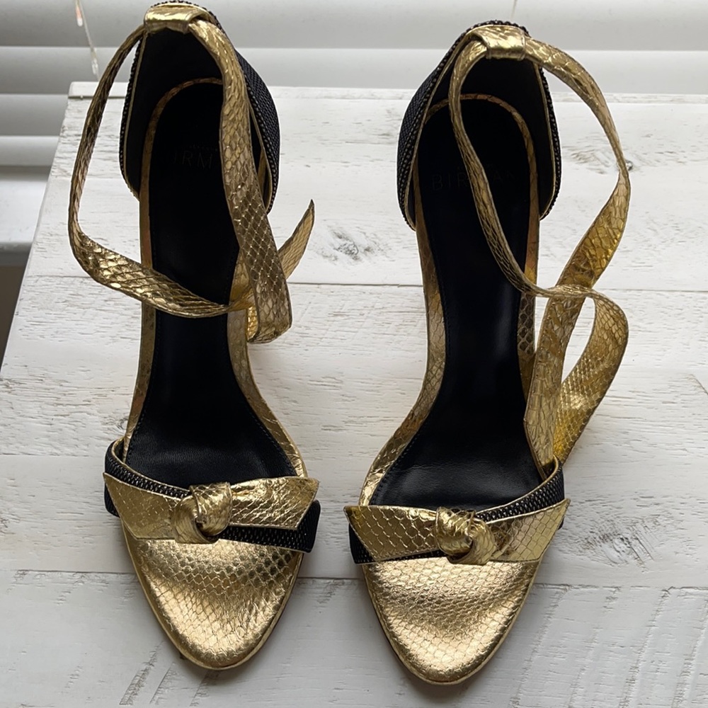 Alexandre Birman Clarita Ankle Tie Sandals Size 36